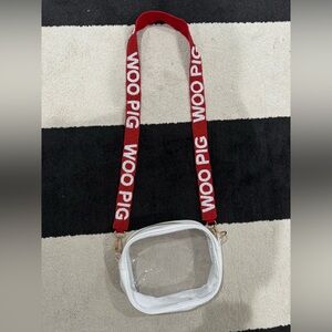 Woo Pig Beaded Purse Strap